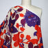 Atelier Jupe - 100% Cotton - Purple and Red Floral Print *Last Piece 1.9m